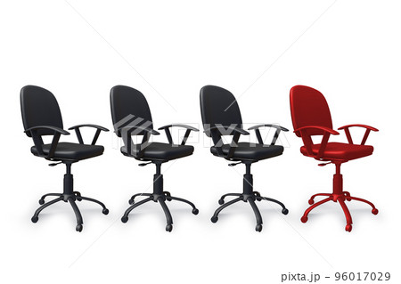 Office chairs in promotion concept 96017029