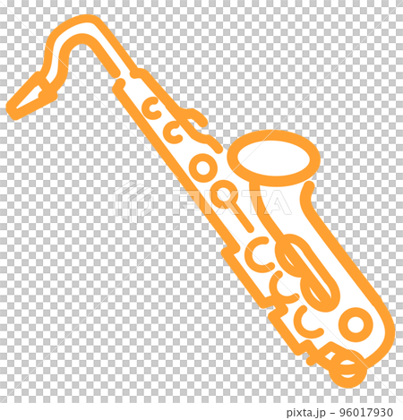 次中音薩克斯管 - 圖標 次中音薩克斯管 - 圖標 96017930