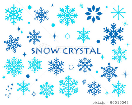 雪の結晶セット 96019042