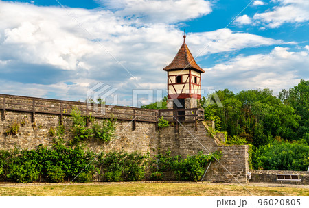 Red tower in Bad Wimpfen near Heilbronn in the Baden-Wurttemberg region of southern Germany Red tower in Bad Wimpfen near Heilbronn in the Baden-Wurttemberg region of southern Germany 96020805