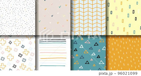 Set of 8 seamless patterns 96021099
