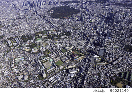 池尻大橋上空より渋谷方向を望む・2022年撮影 池尻大橋上空より渋谷方向を望む・2022年撮影 96021140