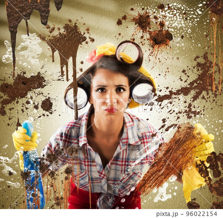 Cleaning dirty glass Cleaning dirty glass 96022154
