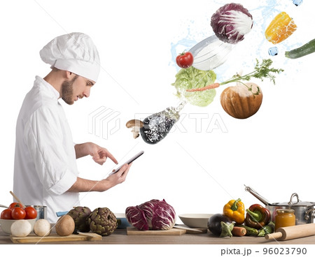 Cooking recipe from tablet 96023790