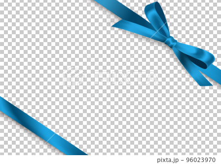 Vector illustration of blue ribbon Vector illustration of blue ribbon 96023970