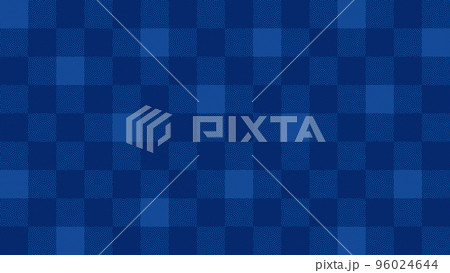 市松模様と江戸小紋のモザイク風 背景素材 96024644