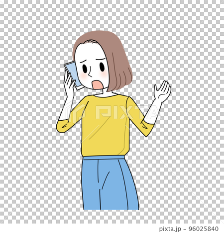 打電話給智能手機的女人 打電話給智能手機的女人 96025840