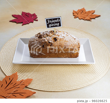 concept for a friendly meeting, cupcake for friendsgiving party concept for a friendly meeting, cupcake for friendsgiving party 96026625
