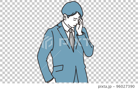 擔心的商人 96027390
