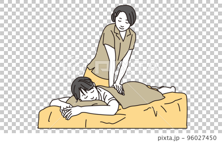 woman getting a massage 96027450