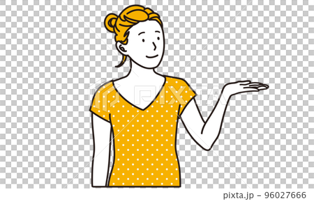 一個穿著運動服的女人 96027666