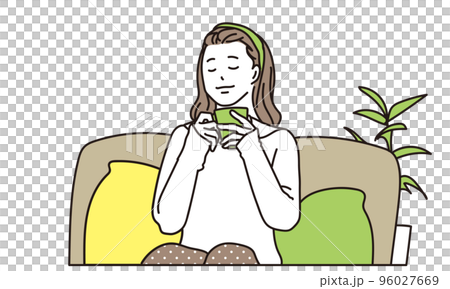 Relaxing woman 96027669