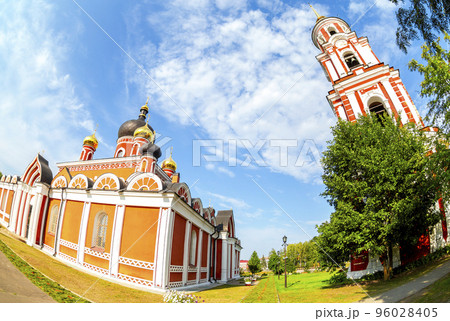 Cathedral of the Resurrection of Christ, an orthodox church in Staraya Russa, Russia 96028405