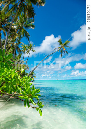 Exotic paradise Maldive resort lagoon bay view Exotic paradise Maldive resort lagoon bay view 96030174