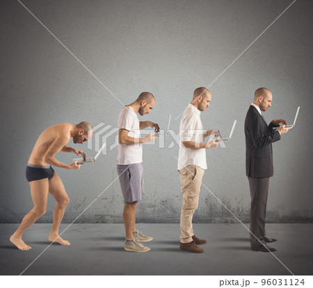 Successful man evolution 96031124