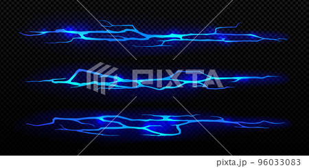 Magic glow in ground cracks, blue glowing cracking Magic glow in ground cracks, blue glowing cracking 96033083