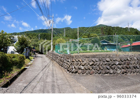 奥山梨はやかわの山村集落【山梨県早川町・笹走集落】】 96033374