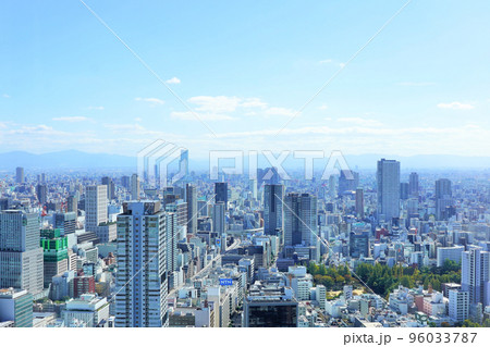 コンラッド大阪(フェスティバルタワー)から見た大阪市街 コンラッド大阪(フェスティバルタワー)から見た大阪市街 96033787