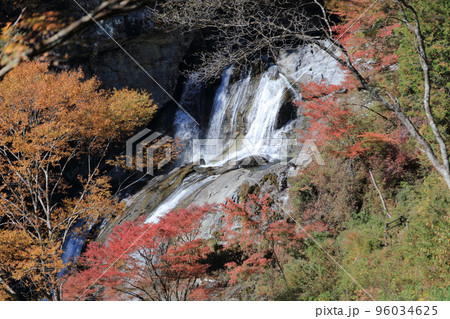 秋の瀬戸川渓谷(アメガエリの滝) 秋の瀬戸川渓谷(アメガエリの滝) 96034625