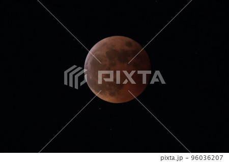 皆既月食と天王星食 96036207