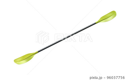 Green kayak paddle 96037756