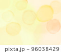 にじみ水彩背景オレンジ系 96038429