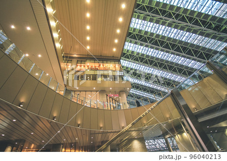 Escalator at JR Osaka Station for adv or others purpose use Escalator at JR Osaka Station for adv or others purpose use 96040213