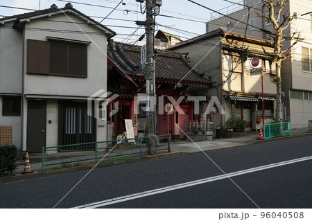 東京都港区にある魚籃坂 96040508