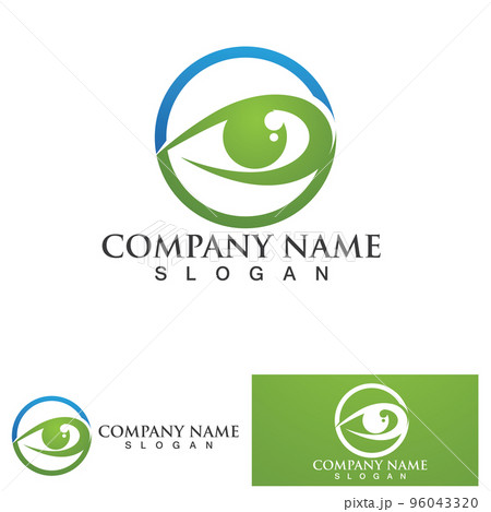 Eye Care vector logo design Eye Care vector logo design 96043320