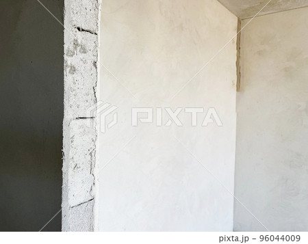 Interior of the apartment without decoration in gray colors Interior of the apartment without decoration in gray colors 96044009