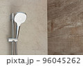 Shower head in the bathroom to spray water fixed on the wall 96045262