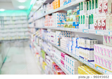 All the medicine you need. An aisle in a pharmacy. All the medicine you need. An aisle in a pharmacy. 96045602