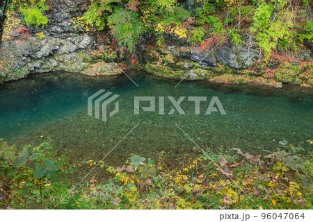 巴淵の紅葉【巴ヶ淵】 巴淵の紅葉【巴ヶ淵】 96047064