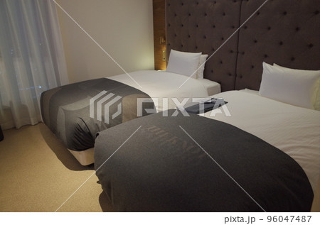 ホテルのツインルームの風景_札幌 ホテルのツインルームの風景_札幌 96047487