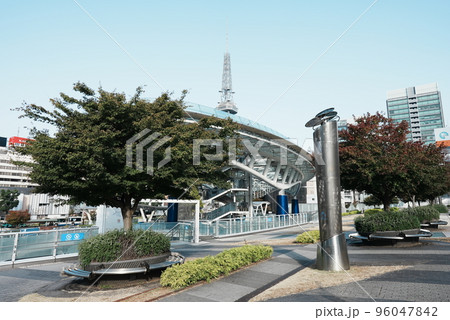 名古屋のオアシス21と中部電力 MIRAI TOWER 96047842