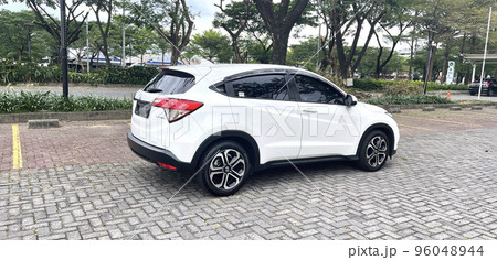 Indonesia, Surakarta, October 25, 2022, Honda HR-V is a subcompact crossover SUV produced by Honda of Japan 96048944