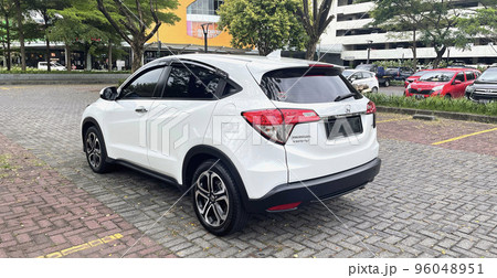 Indonesia, Surakarta, October 25, 2022, Honda HR-V is a subcompact crossover SUV produced by Honda of Japan 96048951