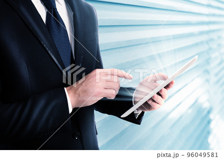 Working on tablet 96049581