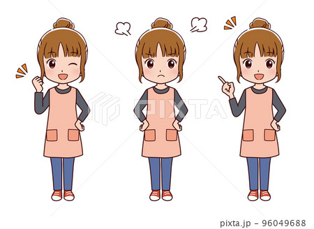 働く人々　職業のイラスト 96049688