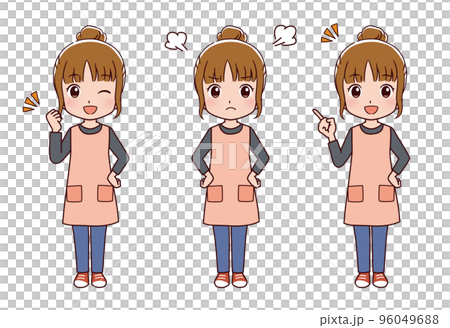 働く人々　職業のイラスト 96049688