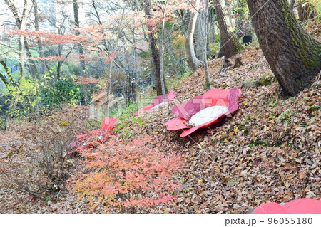 磊々峡 遊歩道のライト 装飾 磊々峡 遊歩道のライト 装飾 96055180