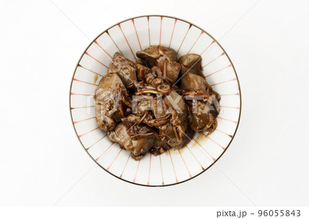 鶏レバーの甘辛煮 96055843