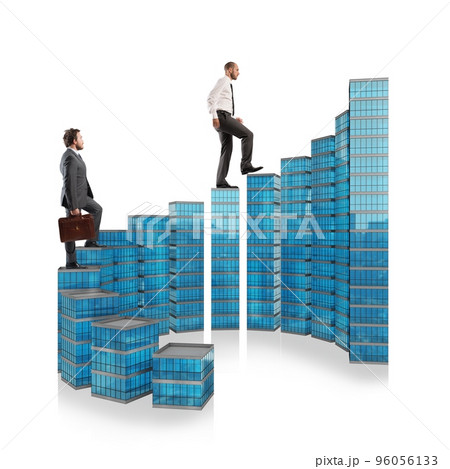 The ladder of success The ladder of success 96056133