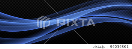 Air flow, cold blue wind effect, blowing smoke 96056301