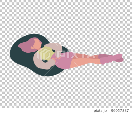 心を落ち着かせてリラックス 背景無し 休息 睡眠 心を落ち着かせてリラックス 背景無し 休息 睡眠 96057887