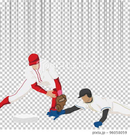 棒球觸球圖 96058059