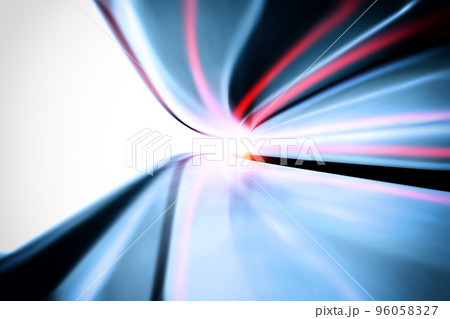 Futuristic tunnel background Futuristic tunnel background 96058327