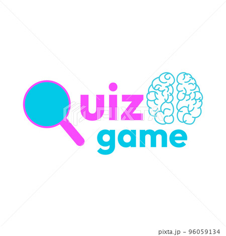 Quiz test lottery millionaire menu template. Quiz game frame. Flat vector illustration 96059134