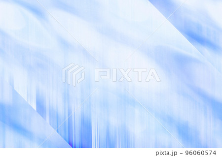 クリーンエネルギー、青色の光、水が流れるイメージ、環境にやさしい色、透き通る光、地球にやさしい色、 96060574