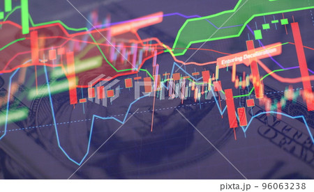 indicators including volume analysis for professional technical analysis on the monitor of a computer. Fundamental and technical analysis concept. indicators including volume analysis for professional technical analysis on the monitor of a computer. Fundamental and technical analysis concept. 96063238